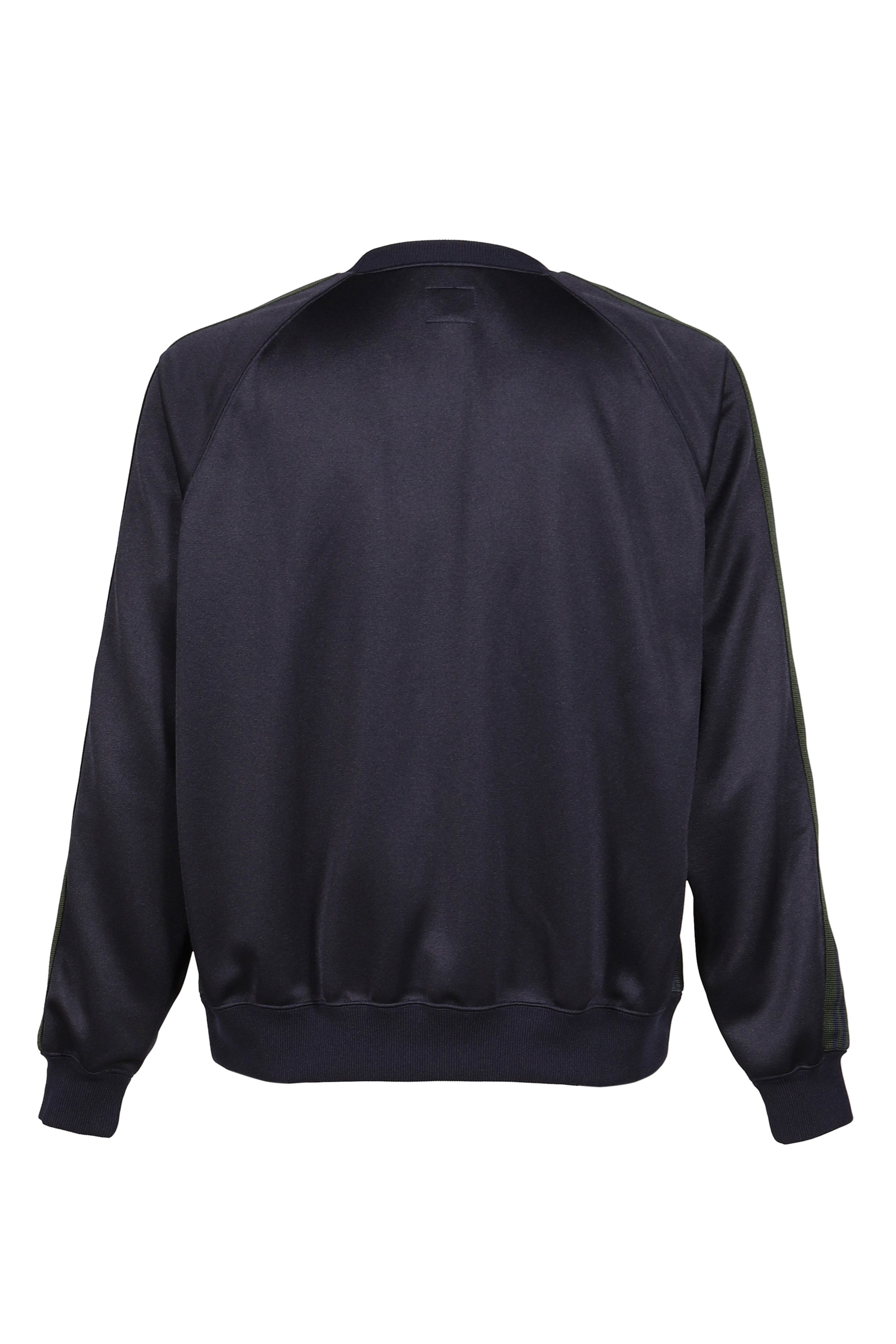 TRACK CREW NECK SHIRT - POLY SMOOTH / NVY