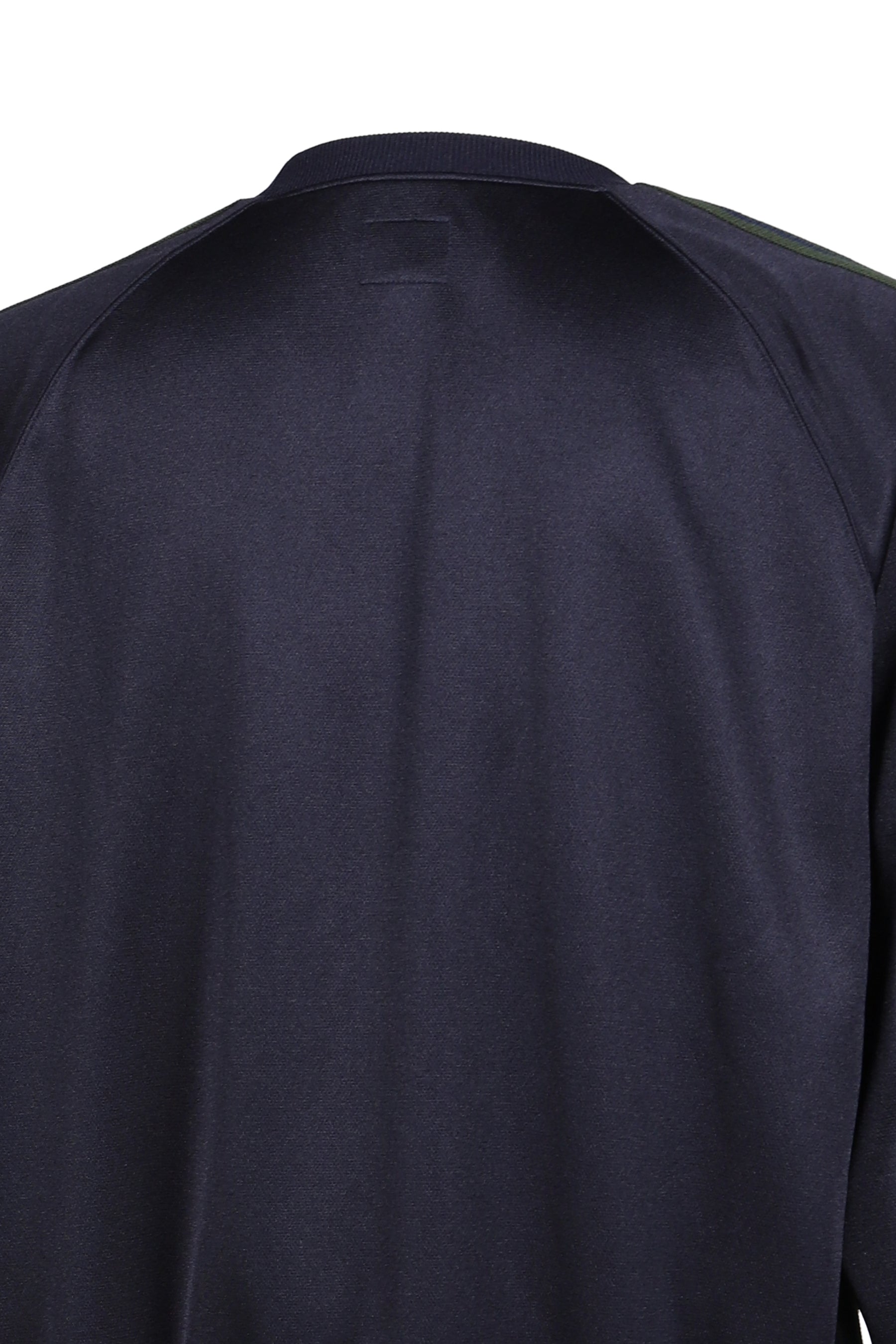 TRACK CREW NECK SHIRT - POLY SMOOTH / NVY