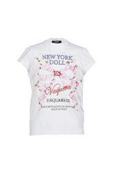 CUPSLEEVES TEE / WHT