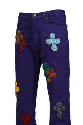 3D CROSS DENIM / PUR