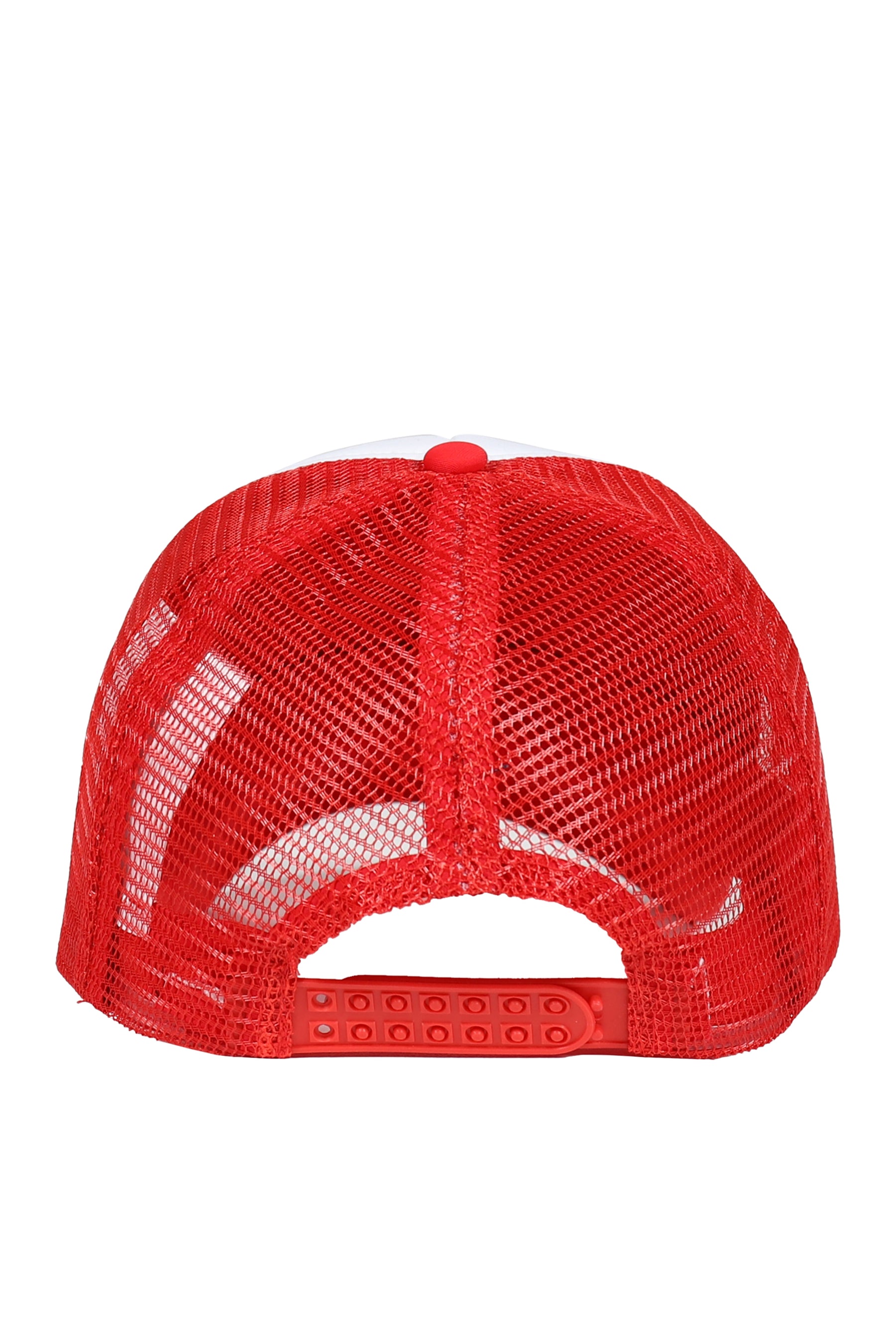 SECRET SOCIETIES TRUCKER HAT / WHT/RED