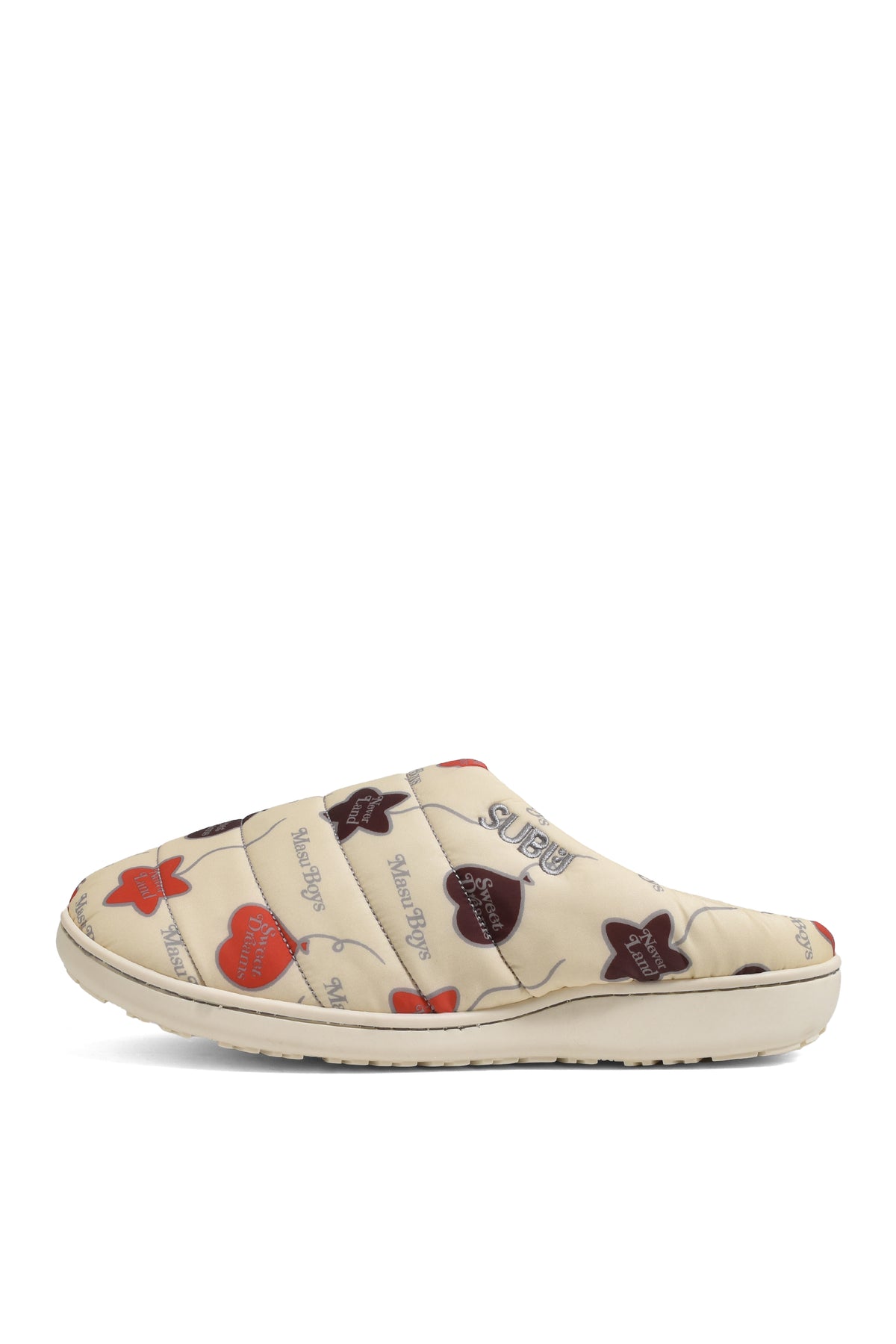 MASU X SUBU FALLING BALLOON SANDAL graphic by VERDY / OFF WHITE