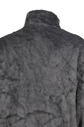 GLOWINTHEDARK SKELTON FLEECEJACKET / GRY