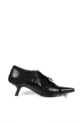 SNEAKER STILETTO HEELS / BLK