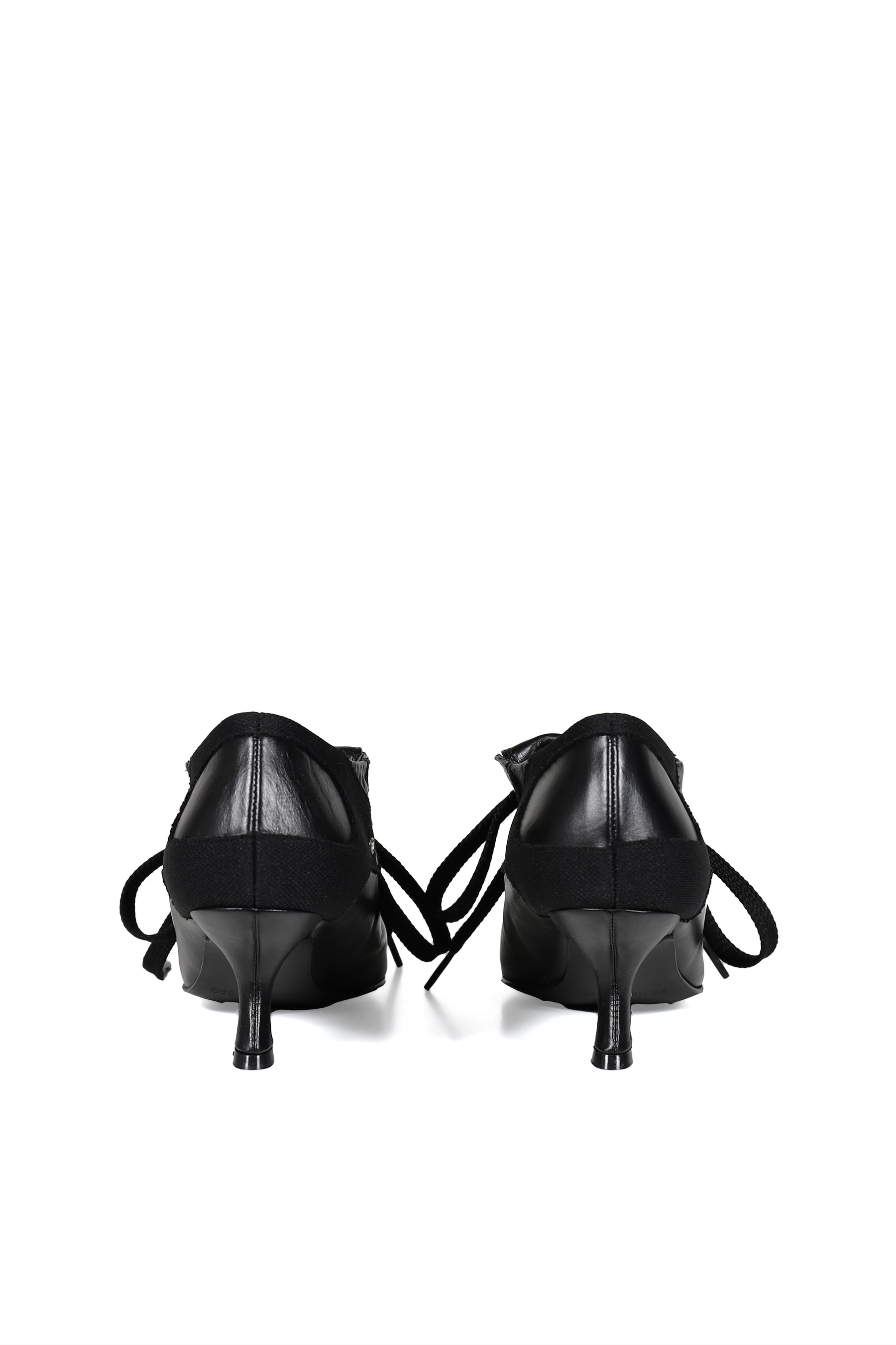 SNEAKER STILETTO HEELS / BLK