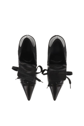 SNEAKER STILETTO HEELS / BLK