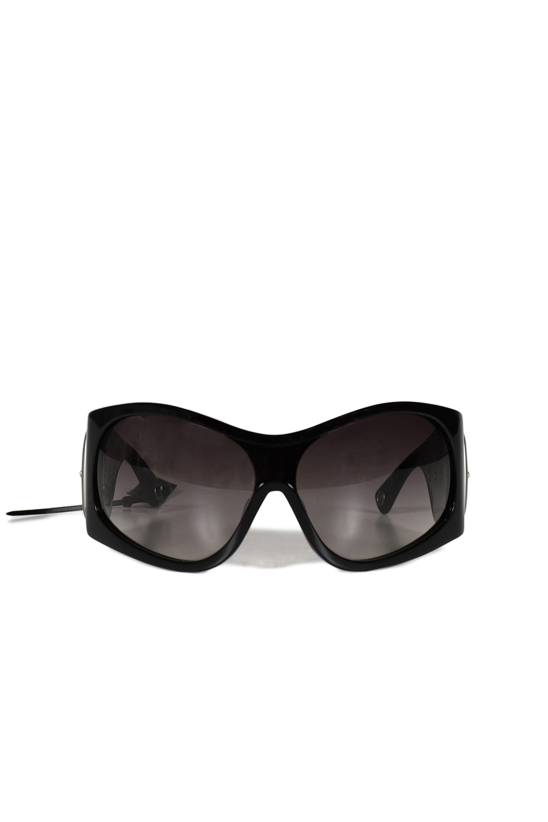 BLACK BUCKLE SUNGLASSES / BLACK