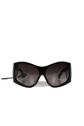 BLACK BUCKLE SUNGLASSES / BLACK