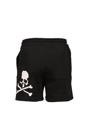 NEW ERA HEAVY WEIGHT COTTON SHORT PANTS / BLK