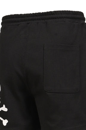 NEW ERA HEAVY WEIGHT COTTON SHORT PANTS / BLK