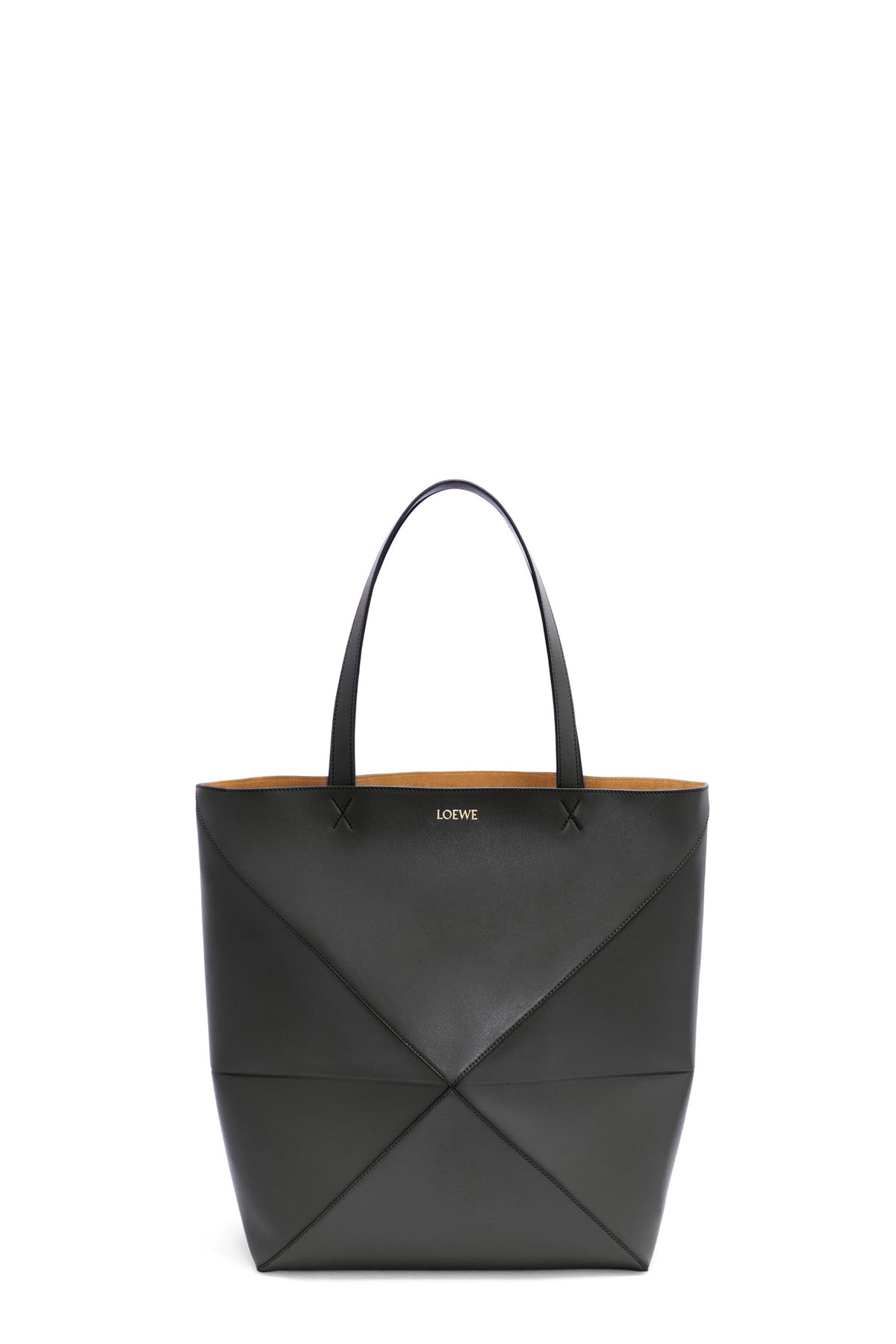 PUZZLE FOLD TOTE LARGE / BLK