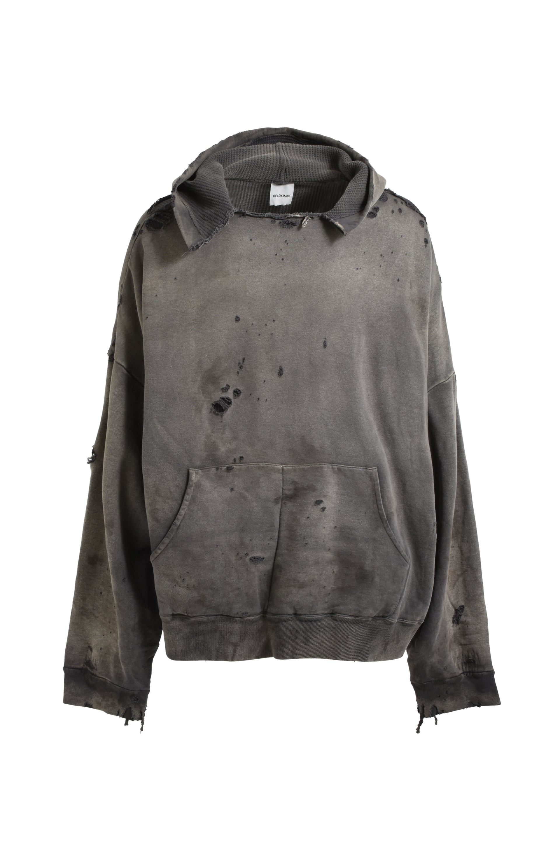 READYMADE DOUBLE FACE HOODIE / BLK