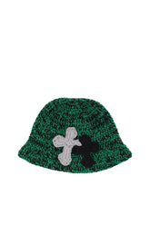 KNITHAT / GRN BLK