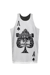 NYC ACES TANK / REVERSIBLE / WHT/BLK