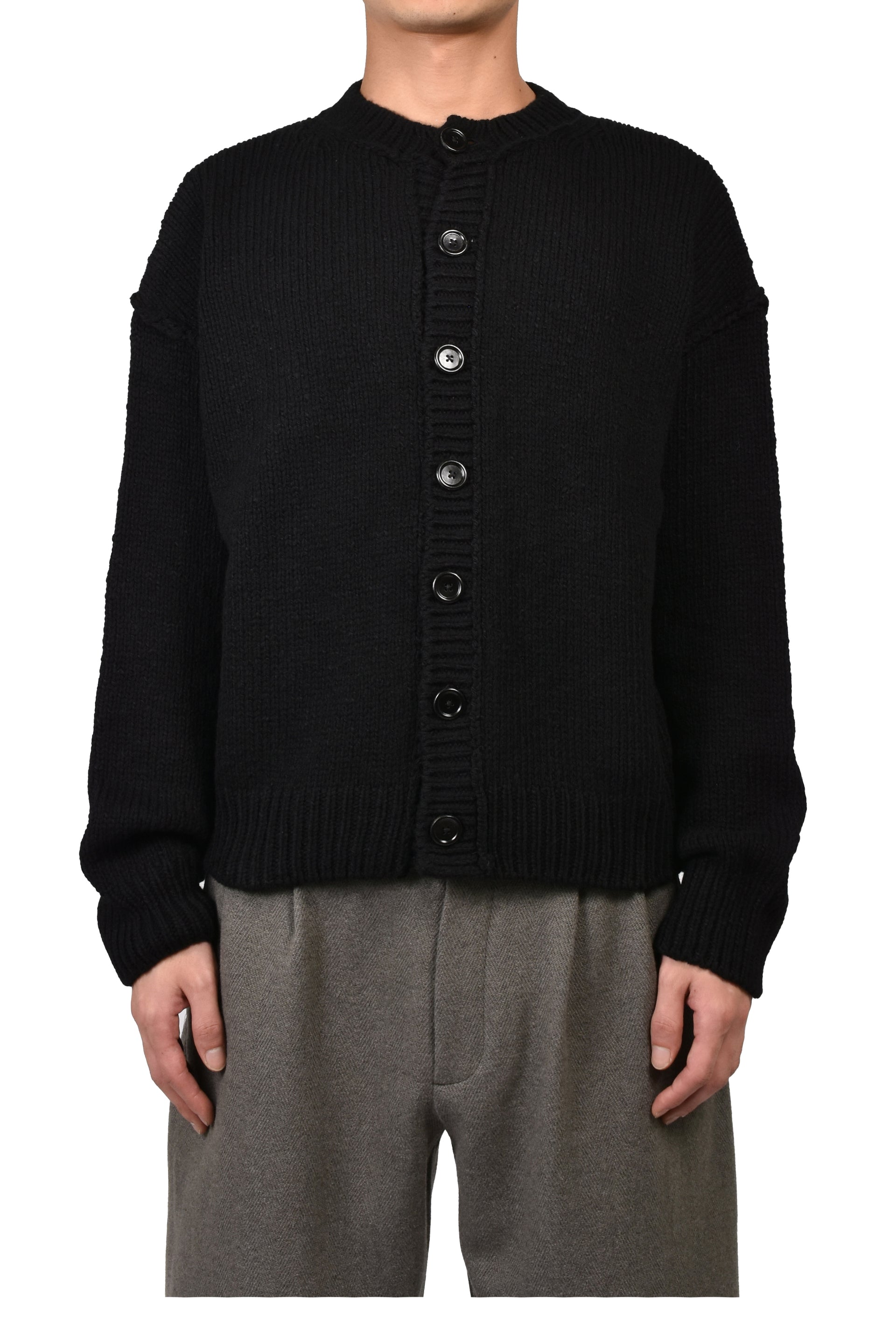 PITCH CARDIGAN / BLK