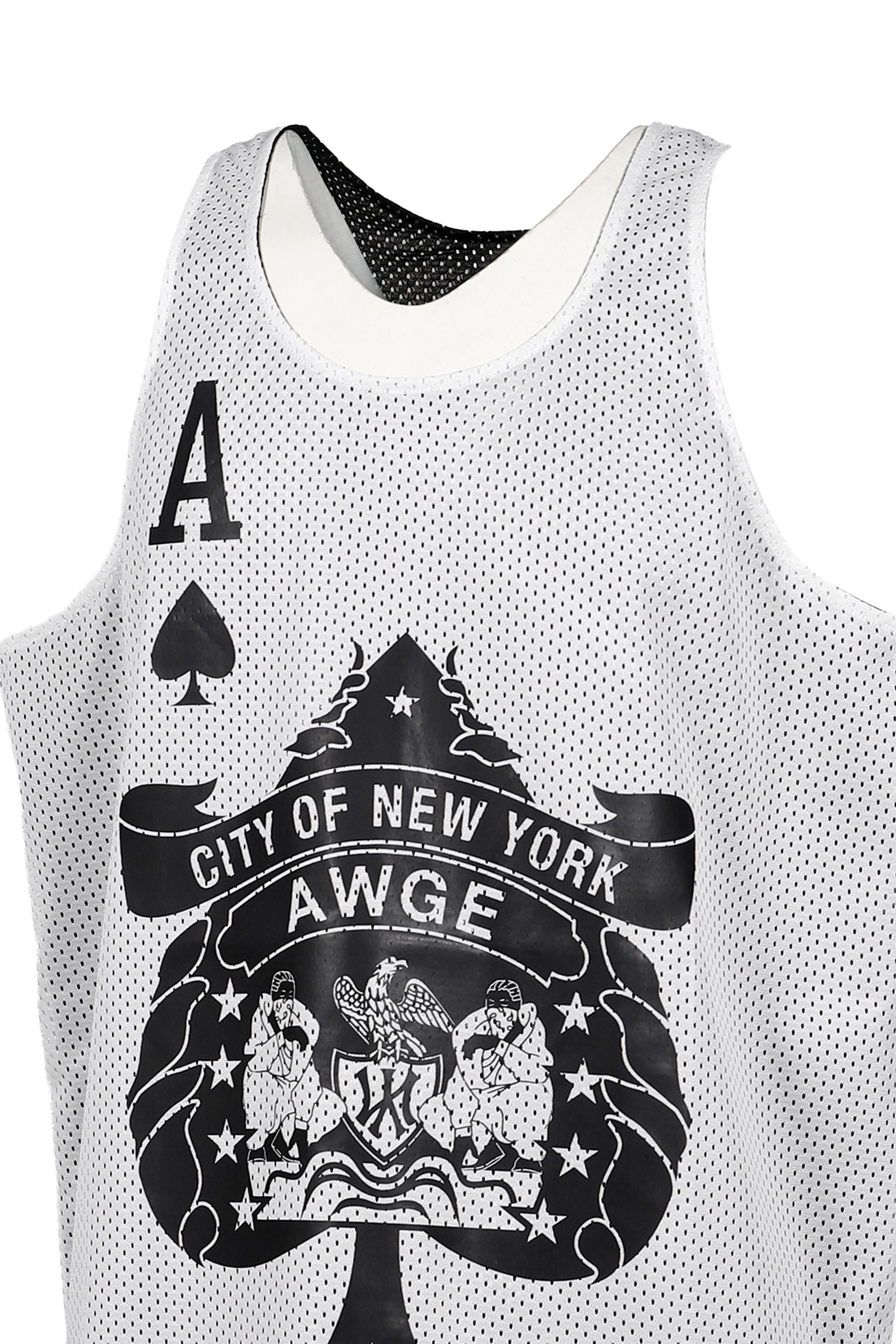 NYC ACES TANK / REVERSIBLE / WHT/BLK