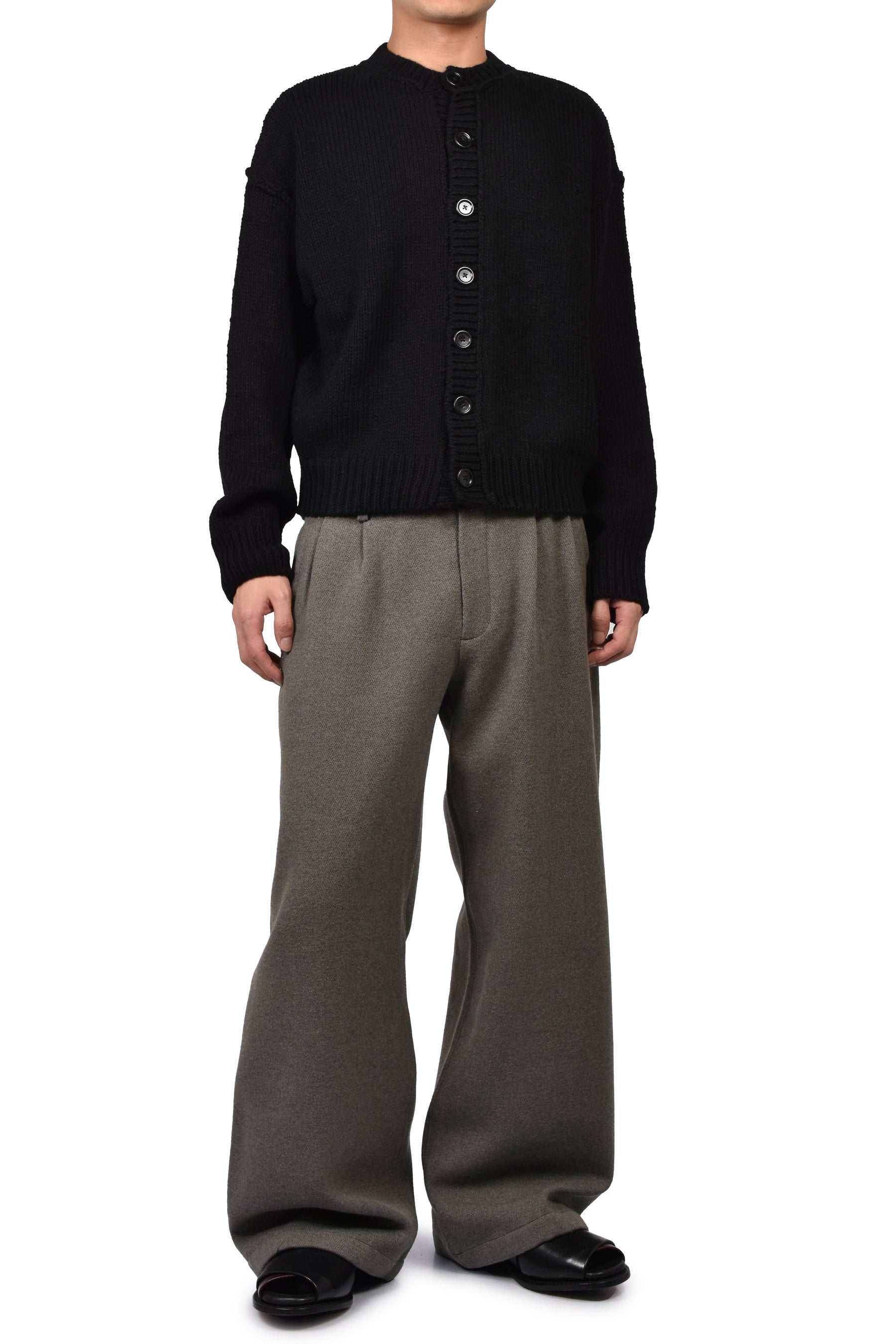 PITCH CARDIGAN / BLK
