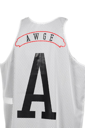NYC ACES TANK / REVERSIBLE / WHT/BLK