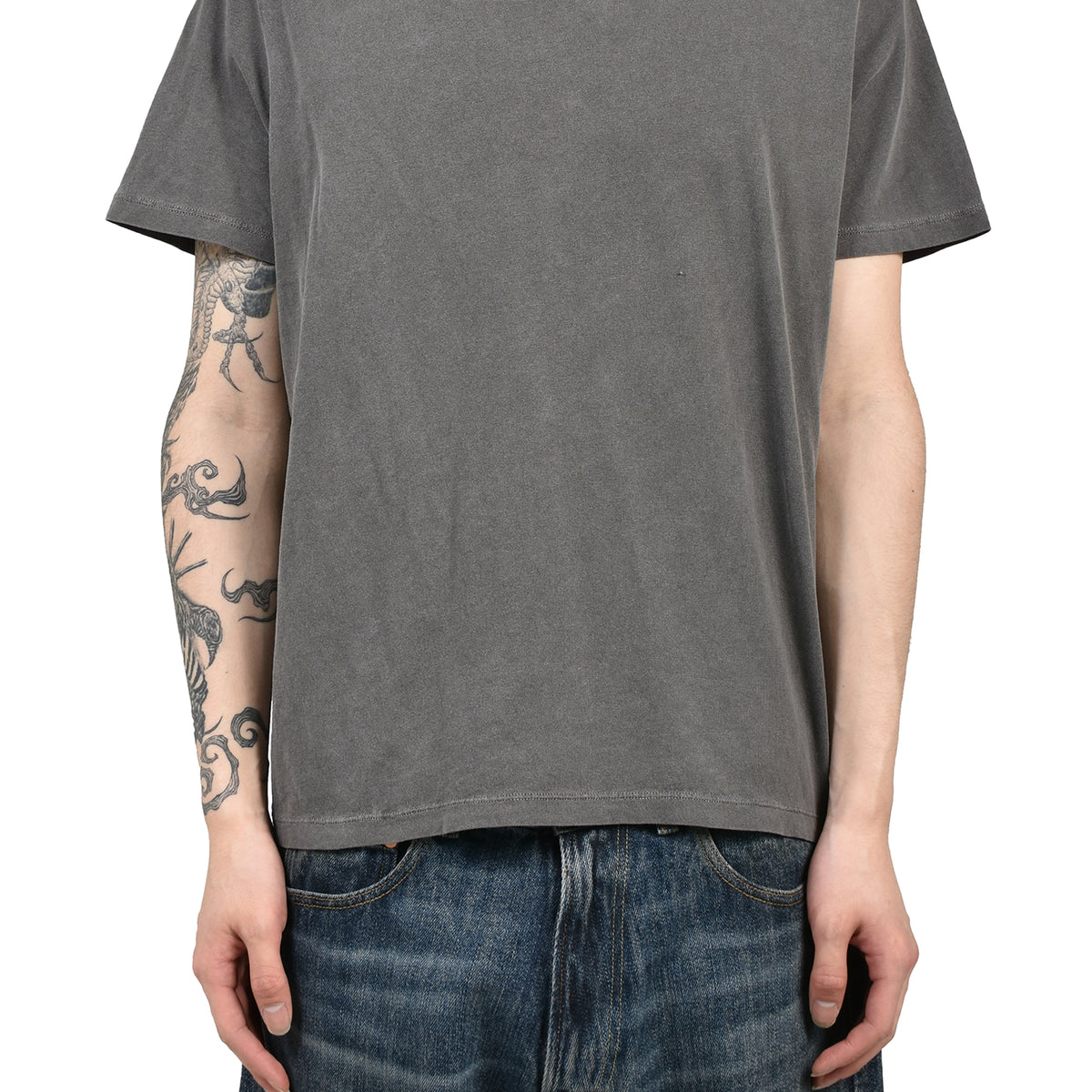 OUR LEGACY アワーレガシー SS26 BOX T-SHIRT / WORN GRAPHITE