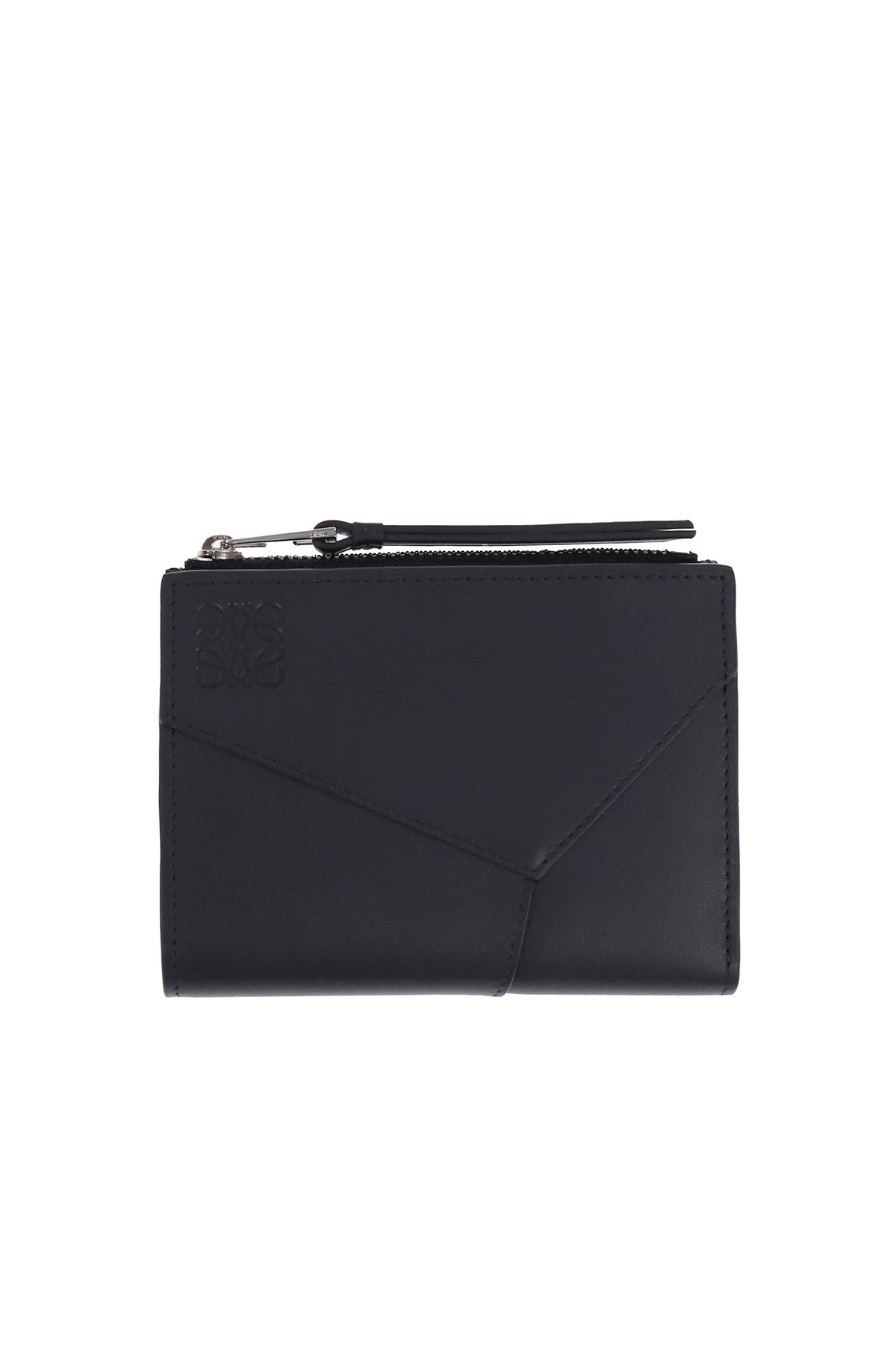 PUZZLE EDGE SLIM COMPACT WALLET / BLK