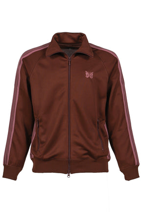TRACK JACKET - POLY SMOOTH / BRW