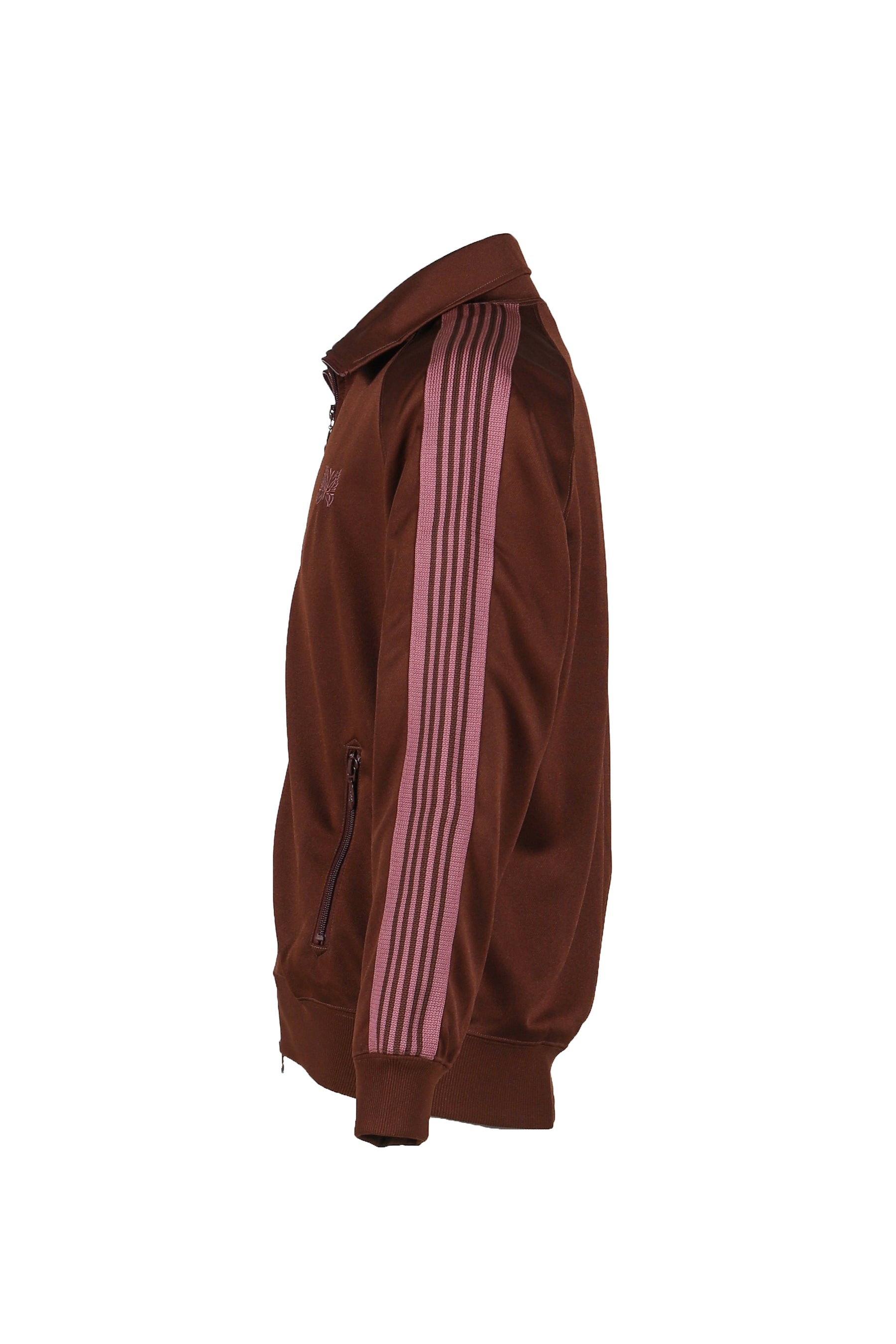 TRACK JACKET - POLY SMOOTH / BRW