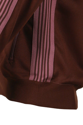 TRACK JACKET - POLY SMOOTH / BRW