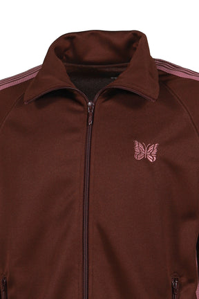 TRACK JACKET - POLY SMOOTH / BRW