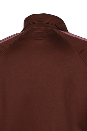 TRACK JACKET - POLY SMOOTH / BRW