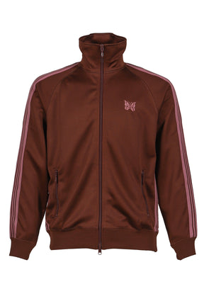 TRACK JACKET - POLY SMOOTH / BRW