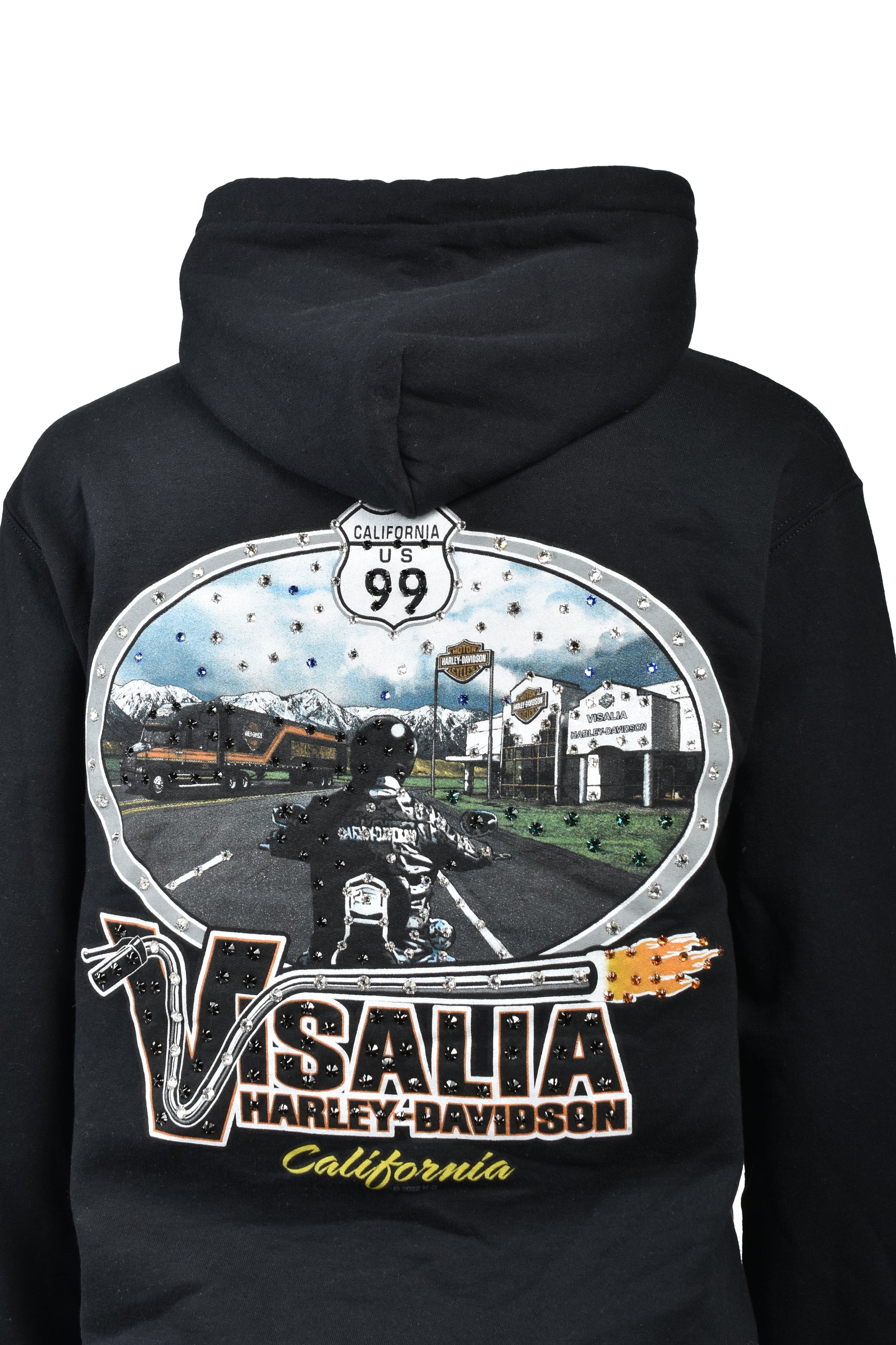 VISALIA HOODIE / BLK