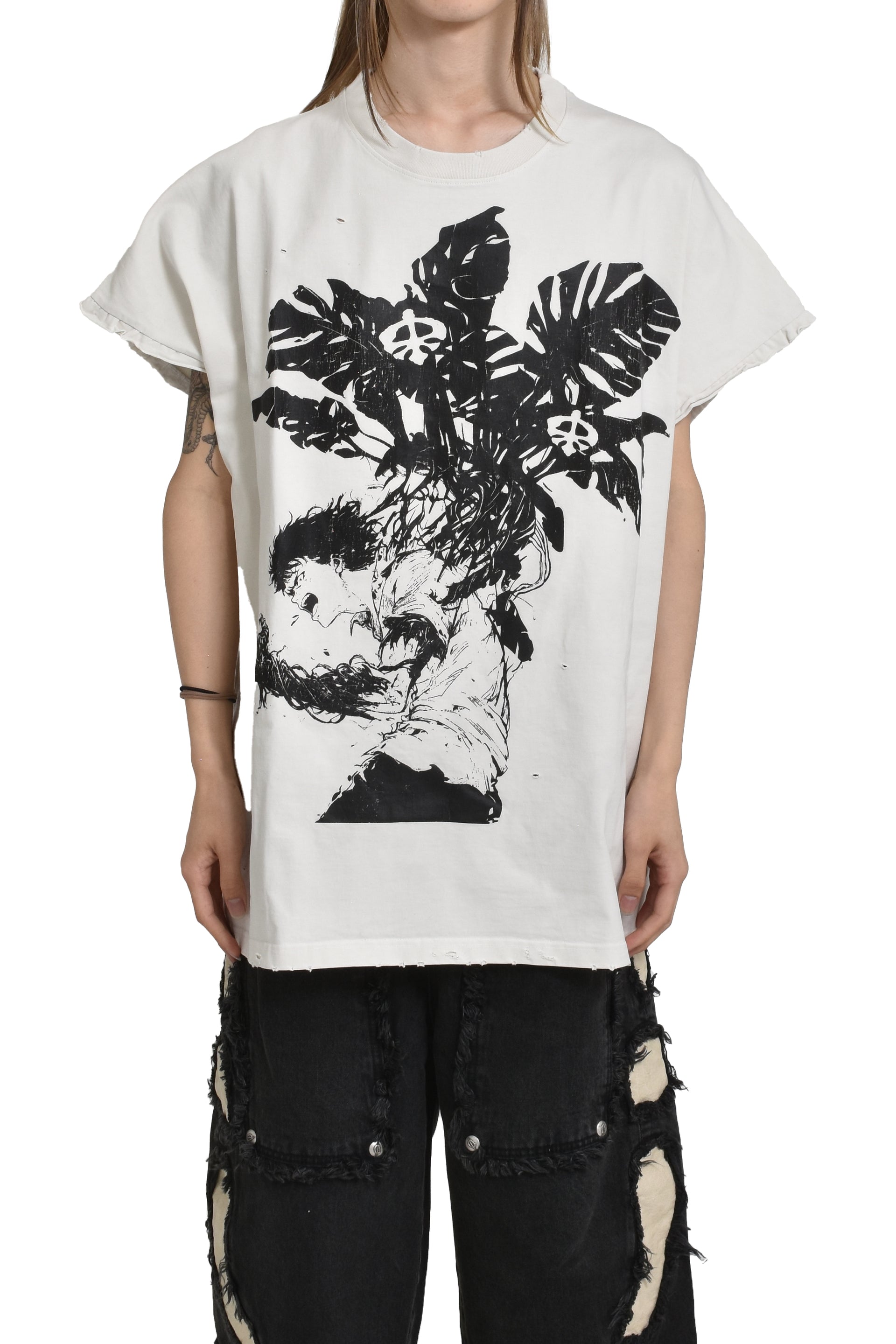 SKOOT GROW OP TANK TOP / WHT