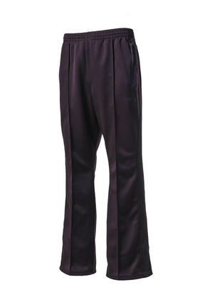 BOOT-CUT TRACK PANT - POLY SMOOTH / DK.PUR