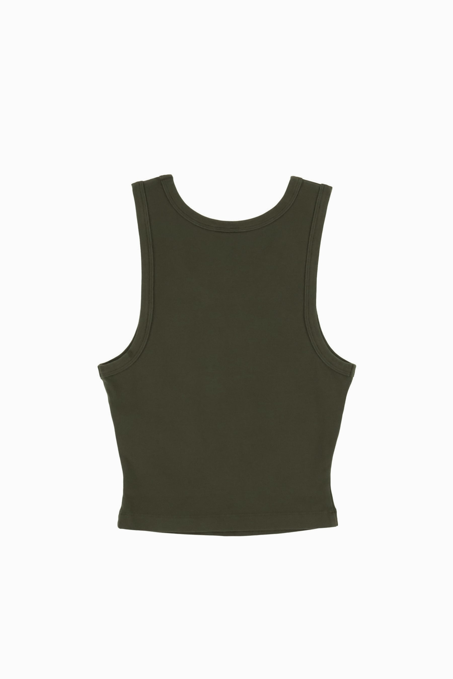 CROPPED TANK / MILITARY