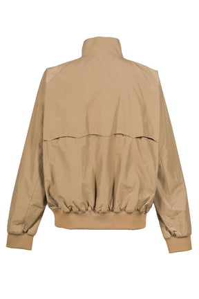 REVERSIBLE HARRINGTON JACKET / TAN