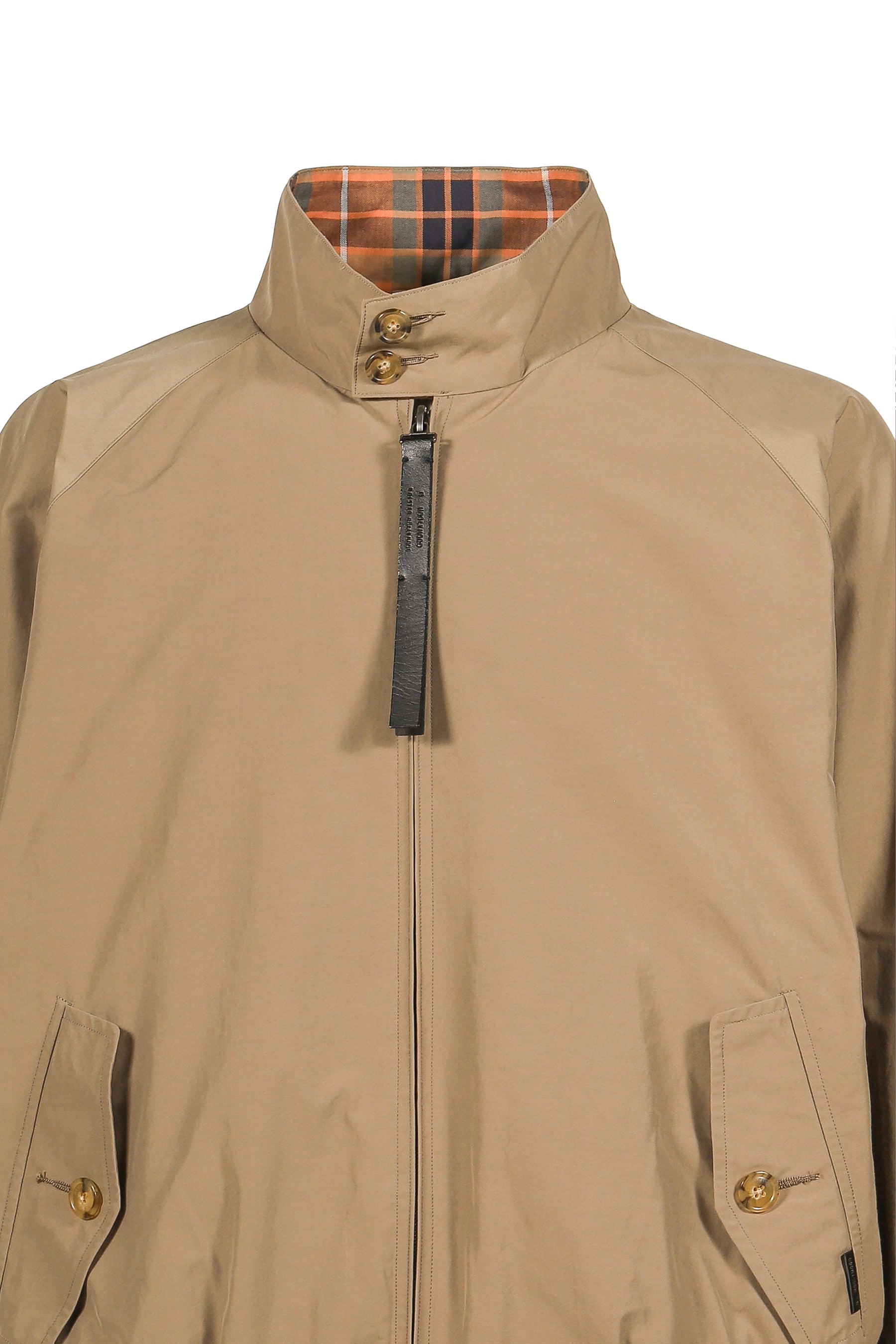 REVERSIBLE HARRINGTON JACKET / TAN