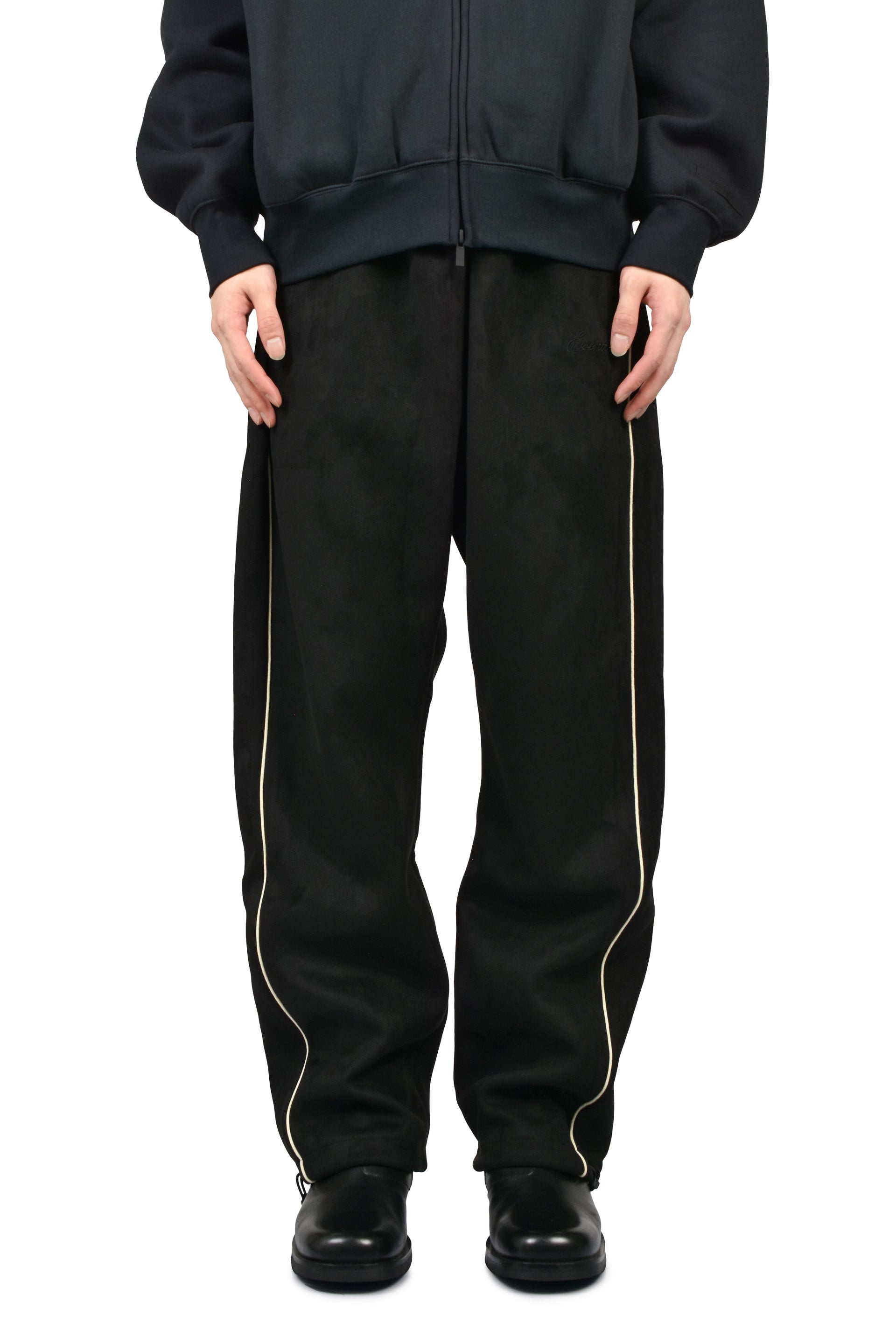 SIGNATURE RELAXED PANT W/ PIPING / VTG BLK