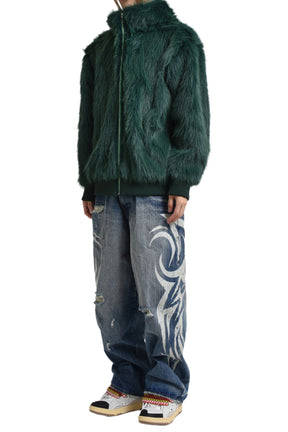 FUR JACKET / GRN