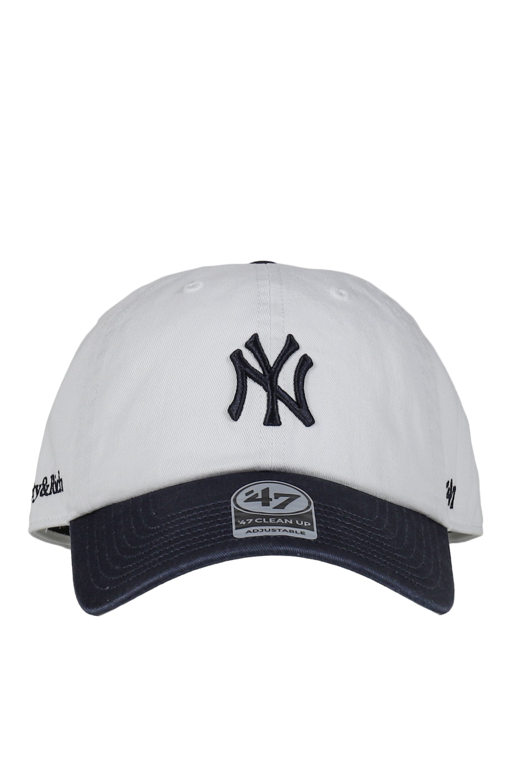 YANKEES SERIF HAT / WHT DARKNVY 