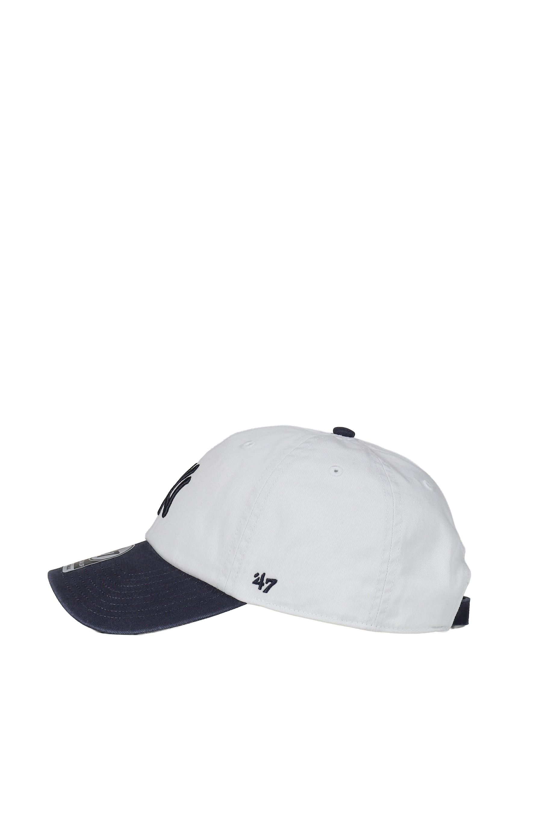 YANKEES SERIF HAT / WHT DARKNVY 