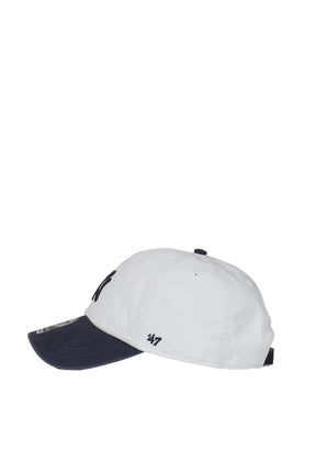 YANKEES SERIF HAT / WHT DARKNVY 