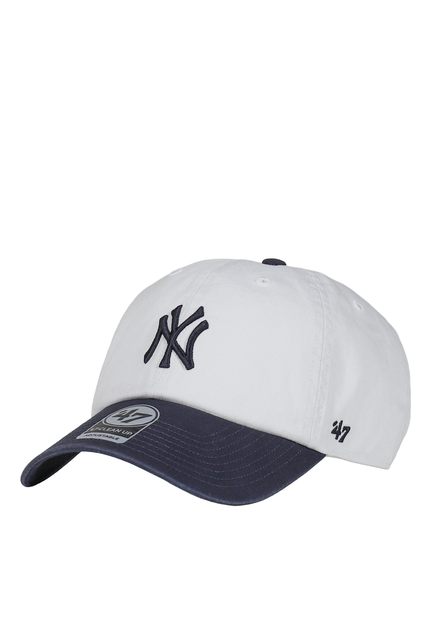 YANKEES SERIF HAT / WHT DARKNVY 