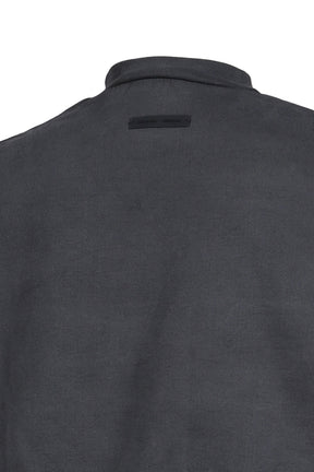 CROPPED RELAXED SWEATSHIRT / IRON GRY