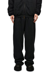 CUT SWEATPANTS / BLK