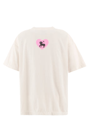 SS TEE/HEART SAINT / WHT