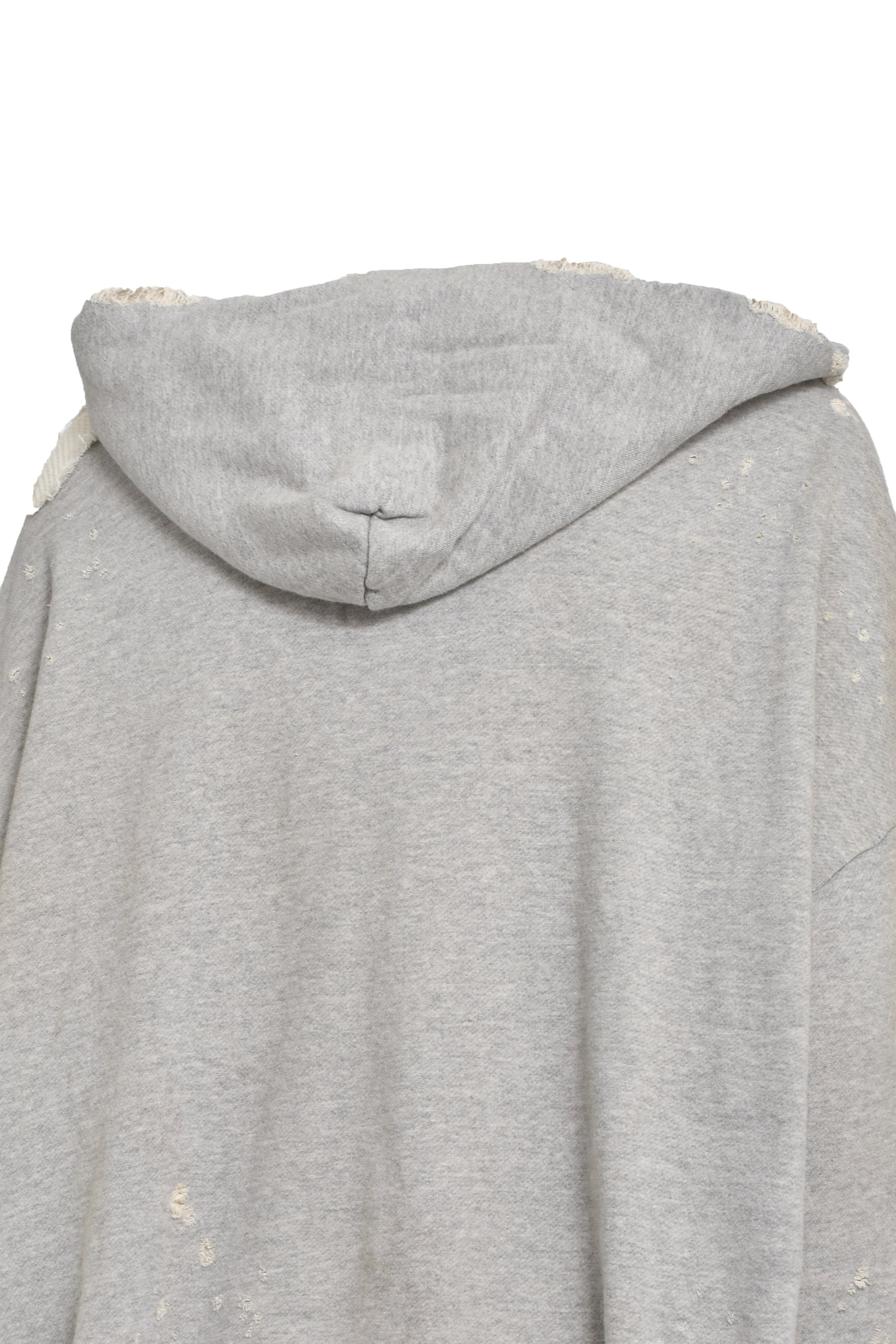 DOUBLE FACE HOODIE / GRY