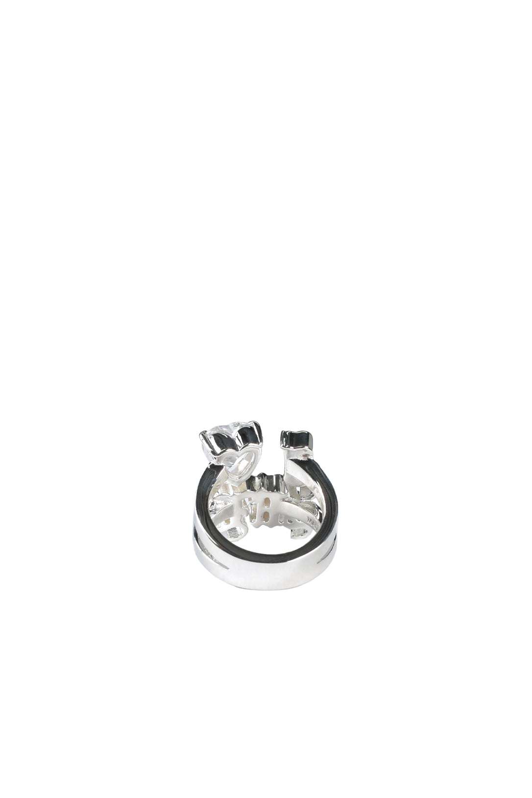 "I LOVE ME" RING (SV925) / ZIRCONIA