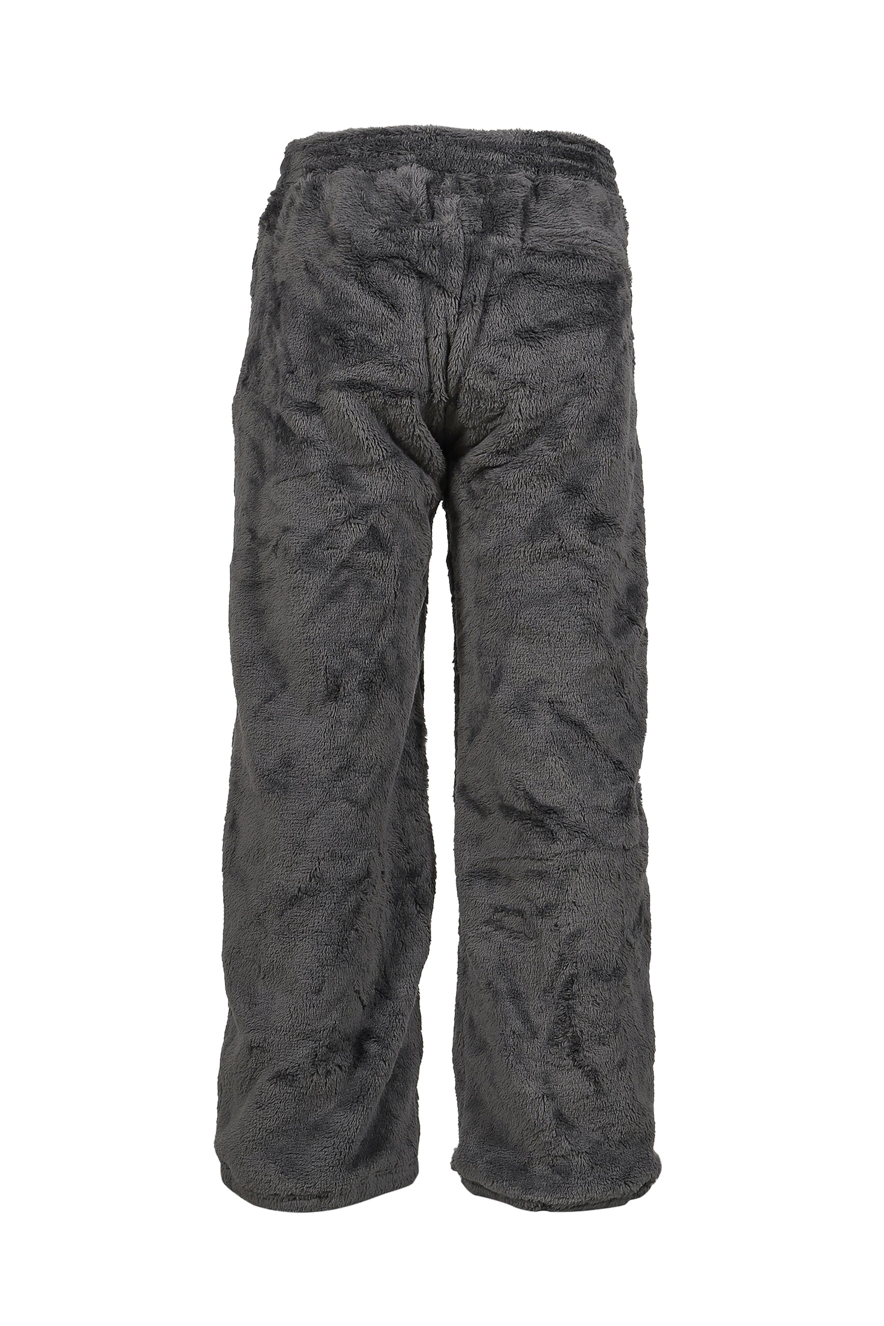 GLOW-IN-THE-DARK SKELTON FLEECE PANTS / GRY