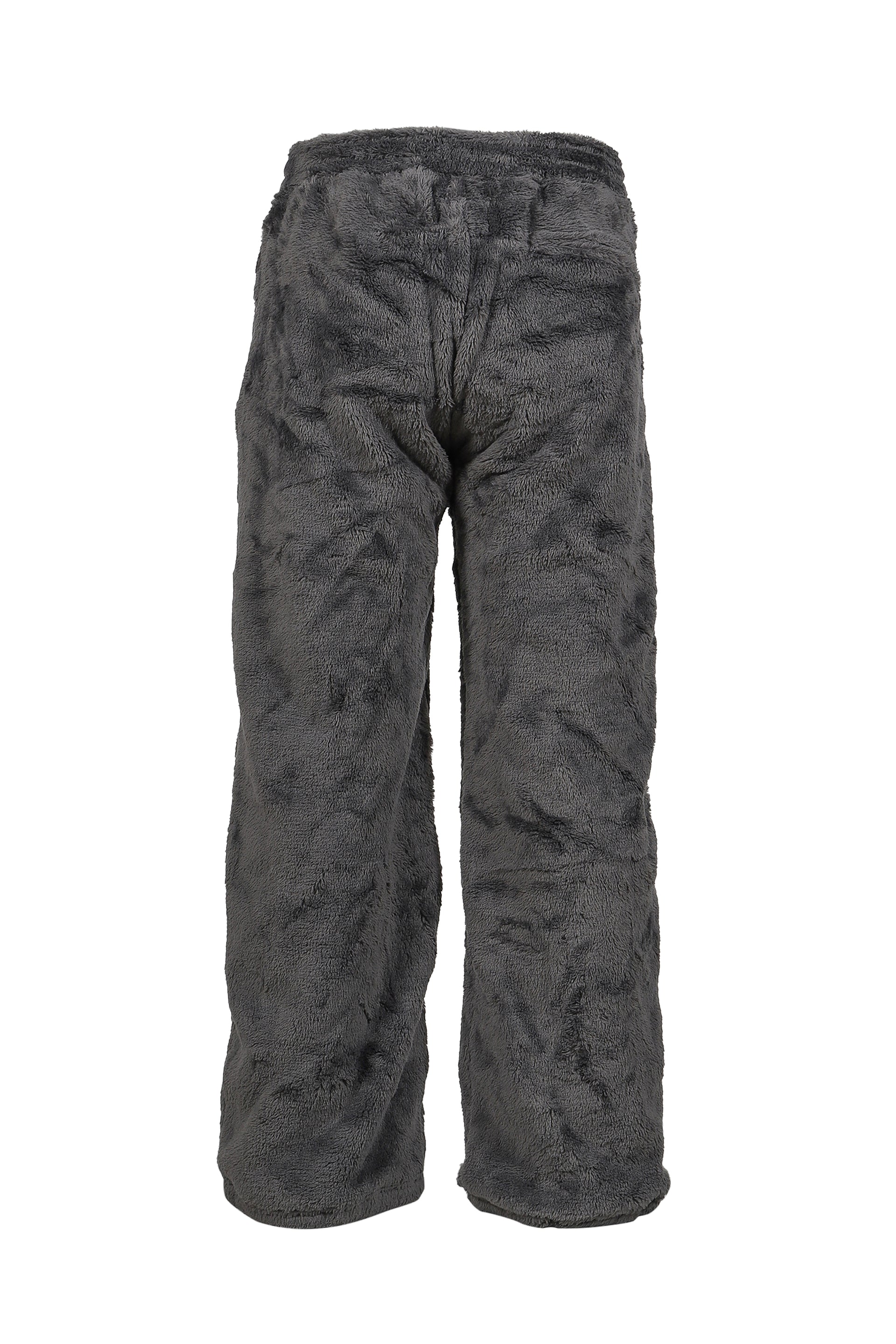 GLOW-IN-THE-DARK SKELTON FLEECE PANTS / GRY