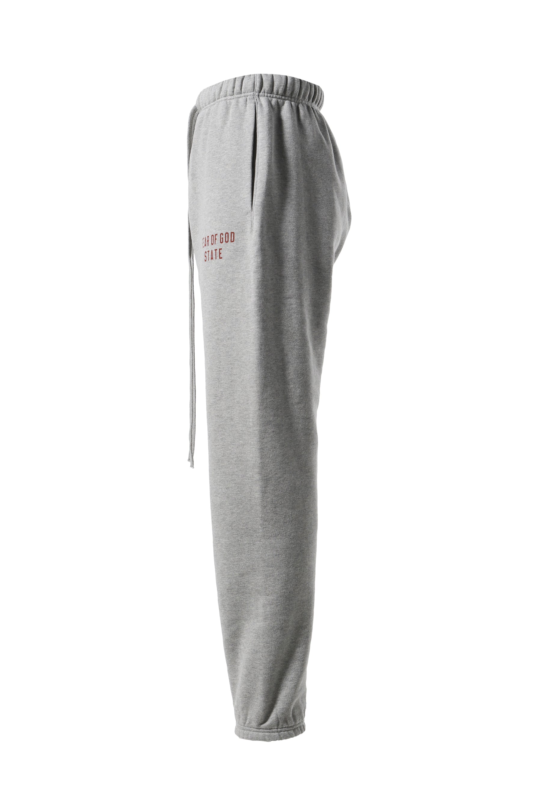 FLEECE ESSENTIAL SWEATPANT / D.HEATHER